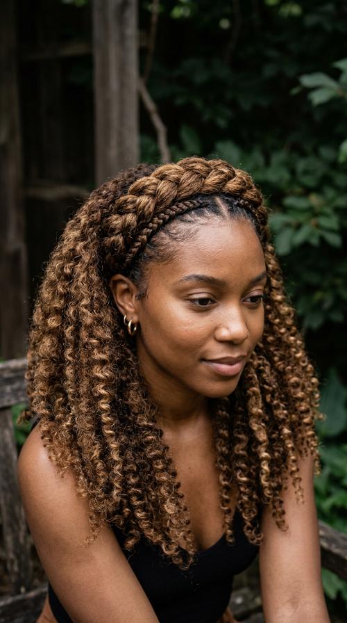 Elegant Braided Crown