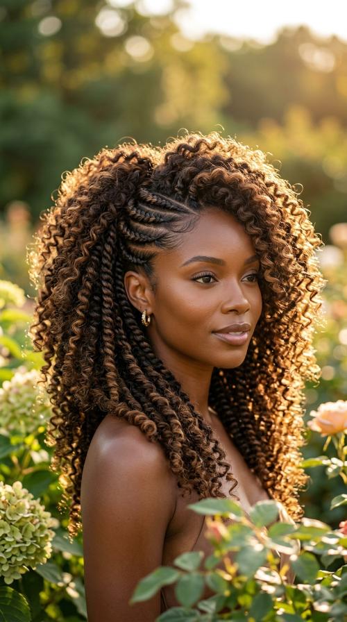 Elegant Flat Twists