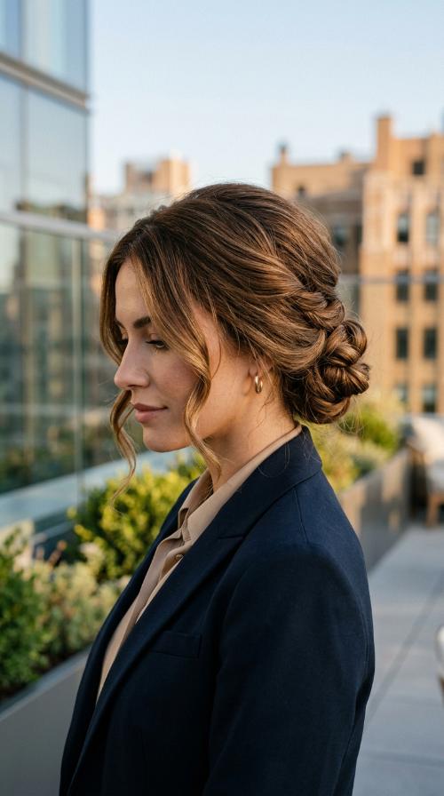 Elegant Low Chignon