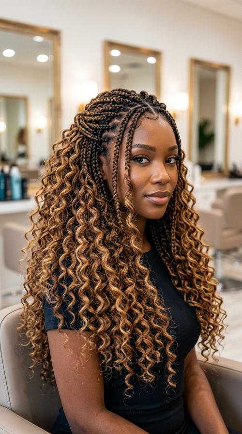 Extra Long Bohemian Curls