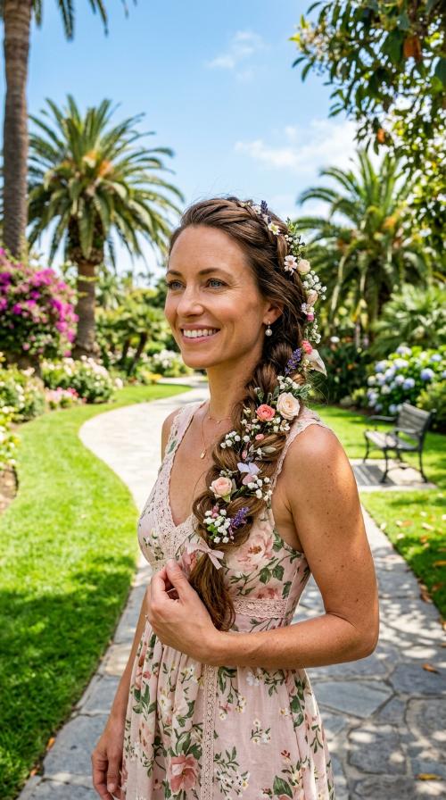 Fairy Core Floral Braid