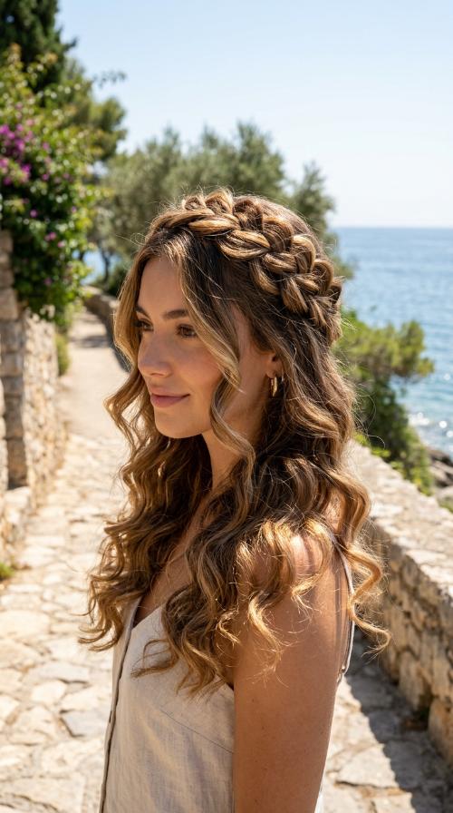 Faux Halo Braid