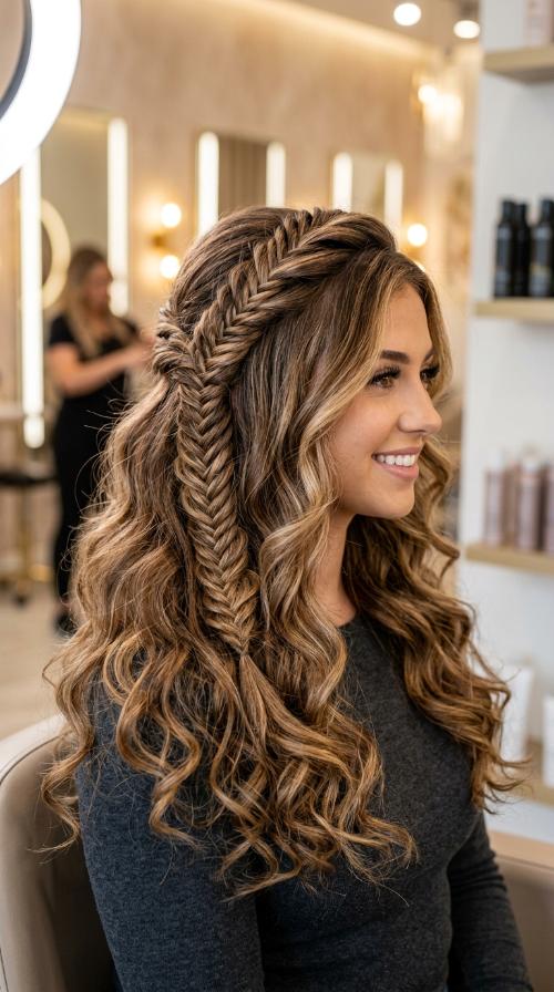 Fishtail Accent Braid