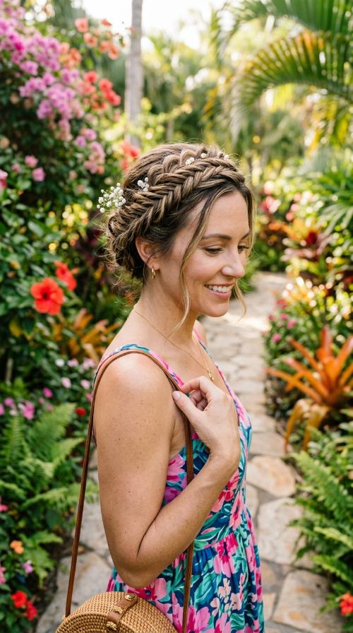 Fishtail Crown Braid