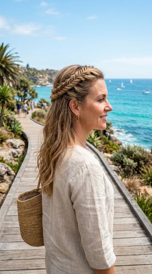 Fishtail Half-Crown