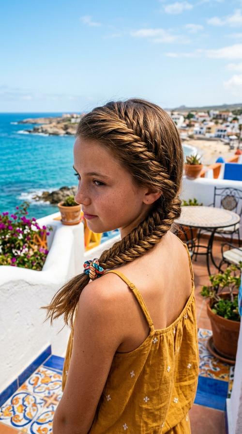 Fishtail Side Braid
