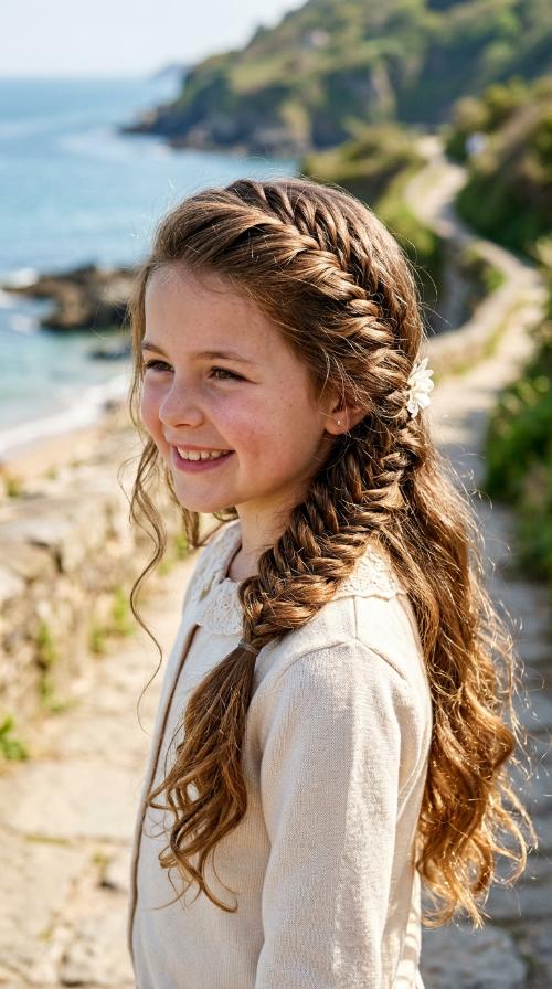 Fishtail Side Braid