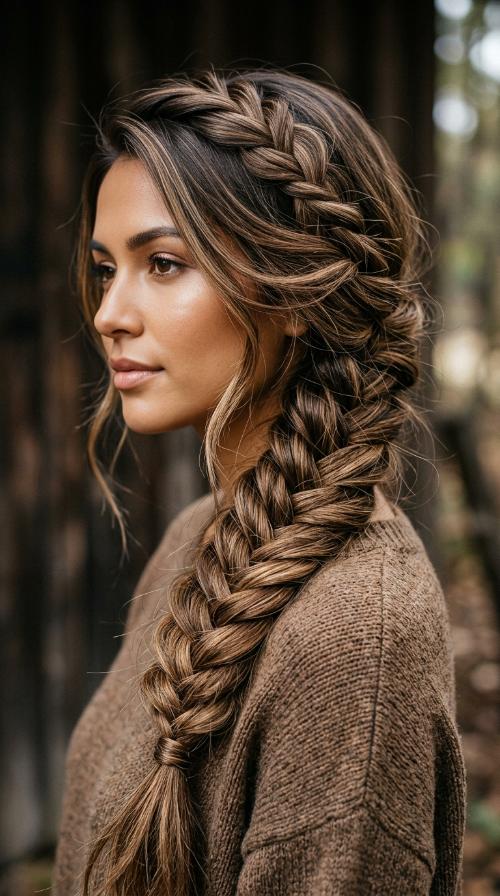 Fishtail Side Braid