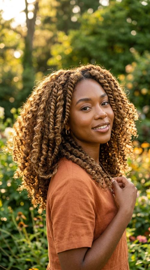 Flat Twist Out