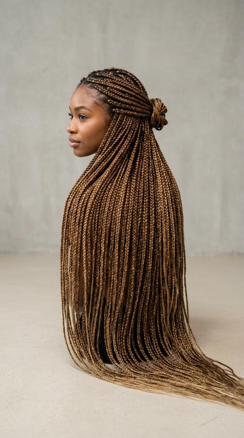 Floor-Length Statement Braids