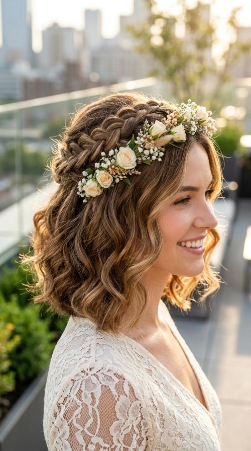 Floral Crown Accent (No Extensions)