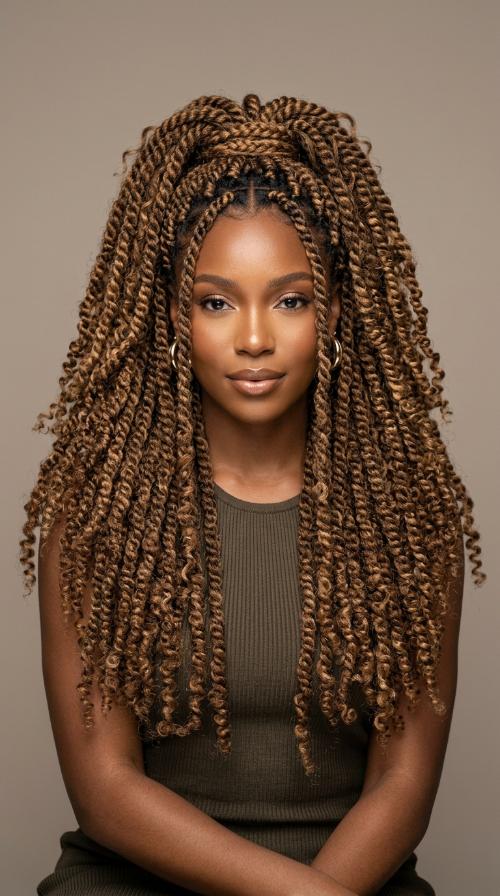 Fluffy Kinky Twists