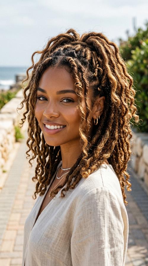 Freeform Short Real Locs