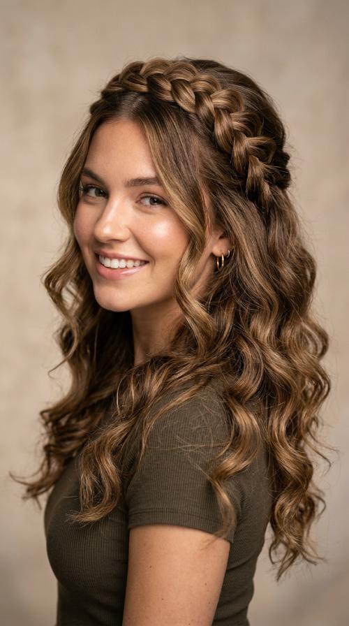 French Braid Headband