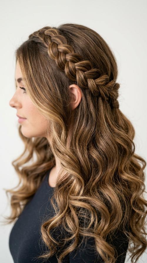 French Braid Headband