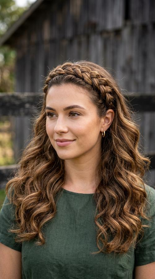 French Braided Headband
