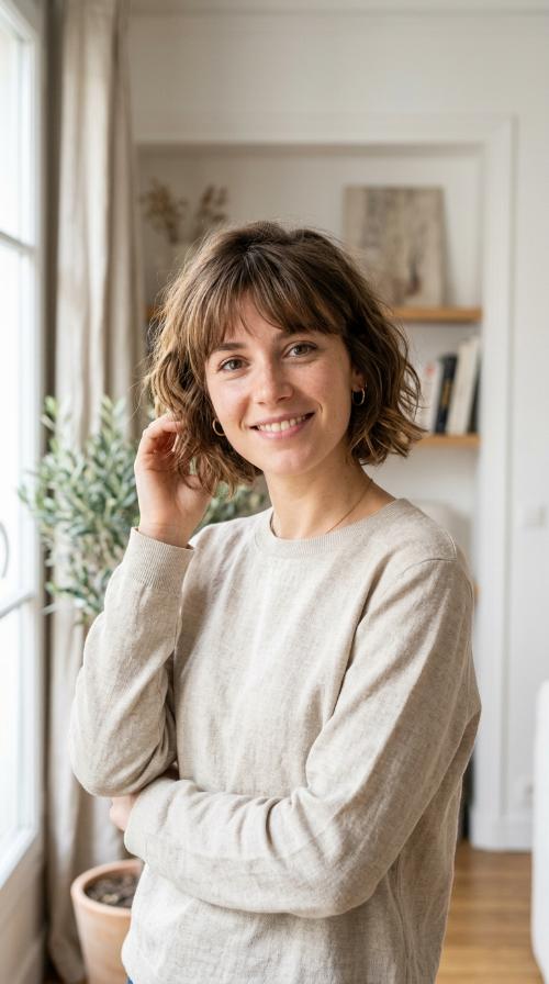 French Girl Bob
