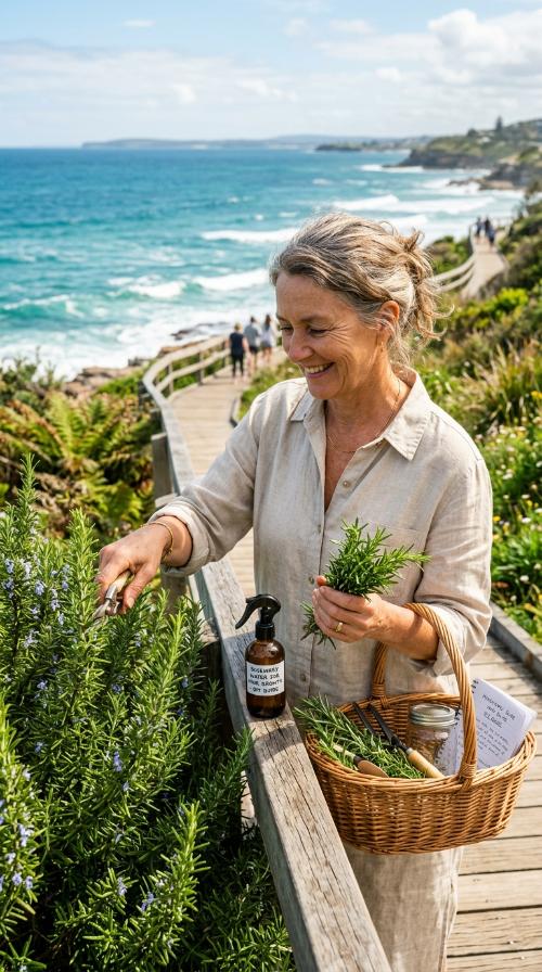 Fresh Organic Rosemary Sprigs