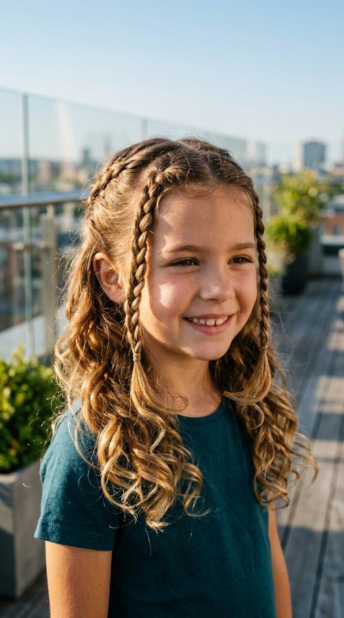 Front Piece Braids