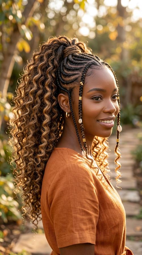 Fulani Braided Ponytail