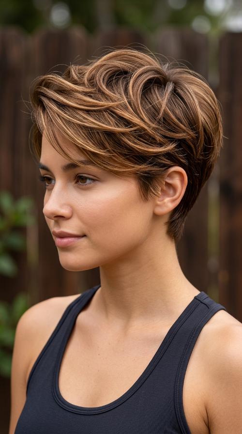 Gel-Set Sleek Pixie