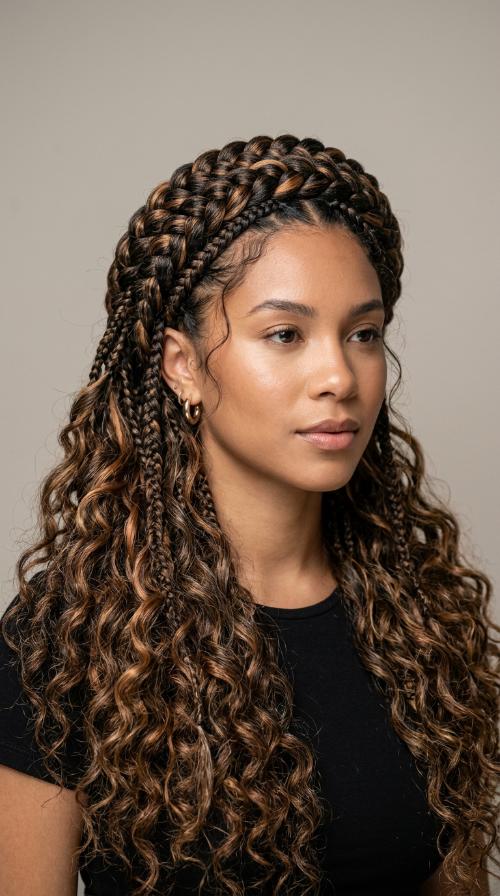 Ghana Braided Crown