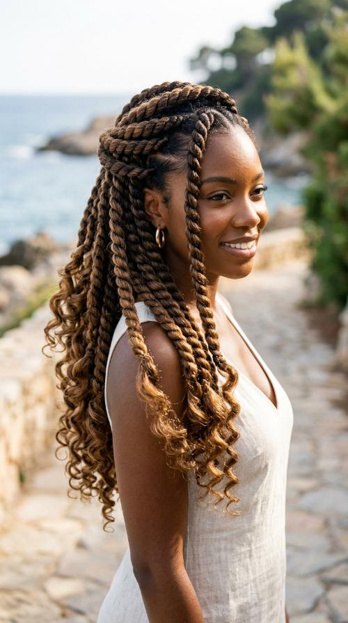 Giant Sectioned Twists