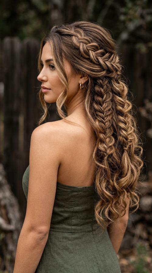Glamorous Mermaid Braids