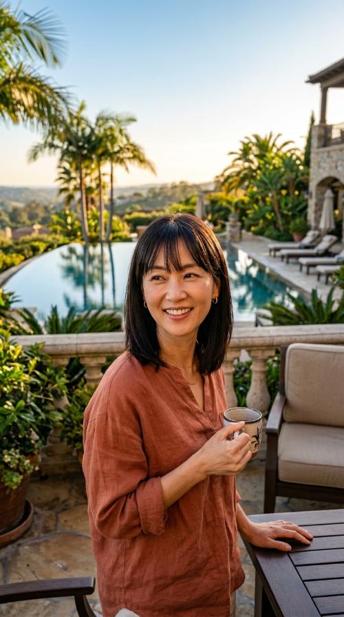 Glossy Straight Bangs