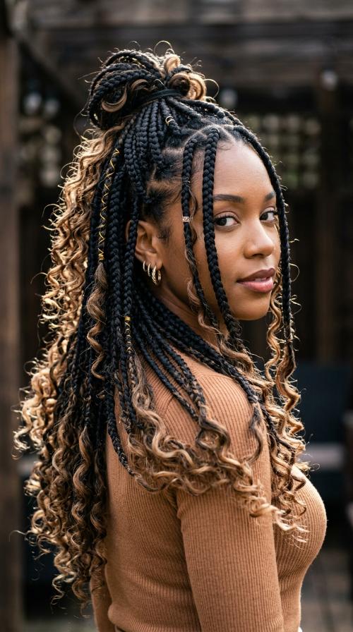 Goddess Box Braids