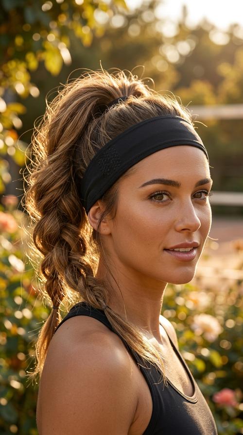 Grip-Tape Headband Style