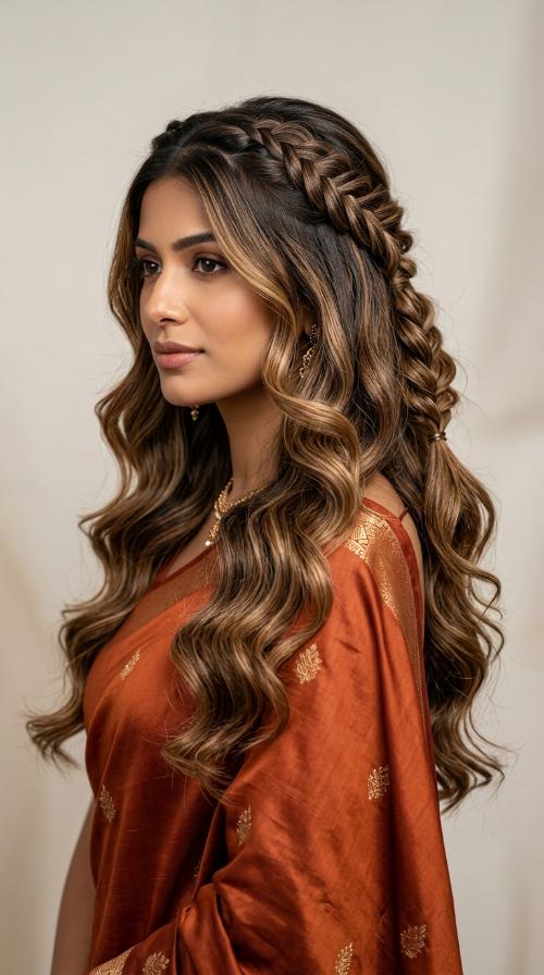 Half-Up Boho Braid