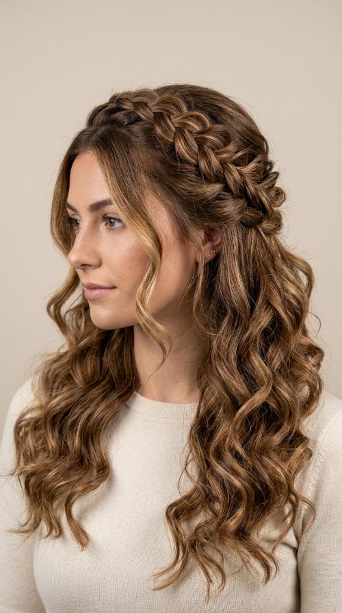 Half-Up Boho Braid