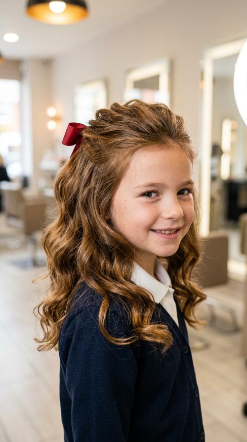 Half-Up Ribbon Bow