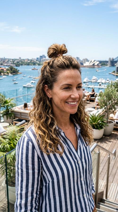 Half-Up Top Knot