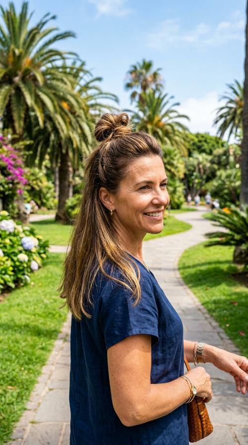 Half-Up Top Knot