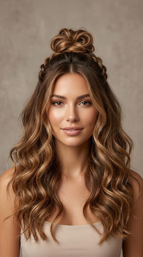 Half-Up Top Knot