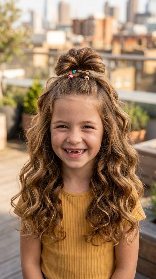 Half-Up Top Knot