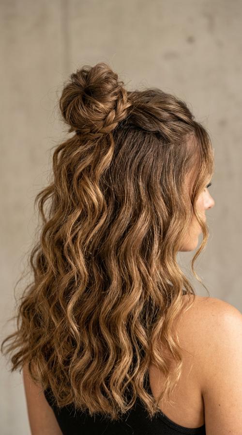 Half-Up Top Knot