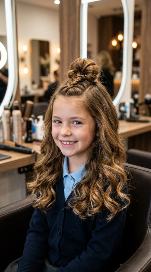 Half-Up Top Knot