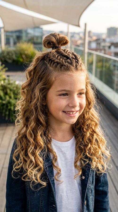 Half-Up Top Knot