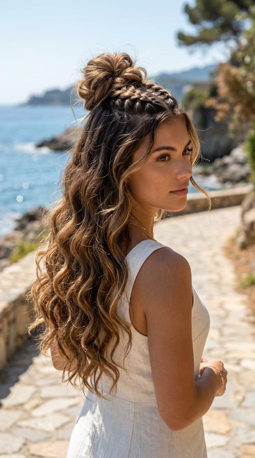Half-Up Top Knot