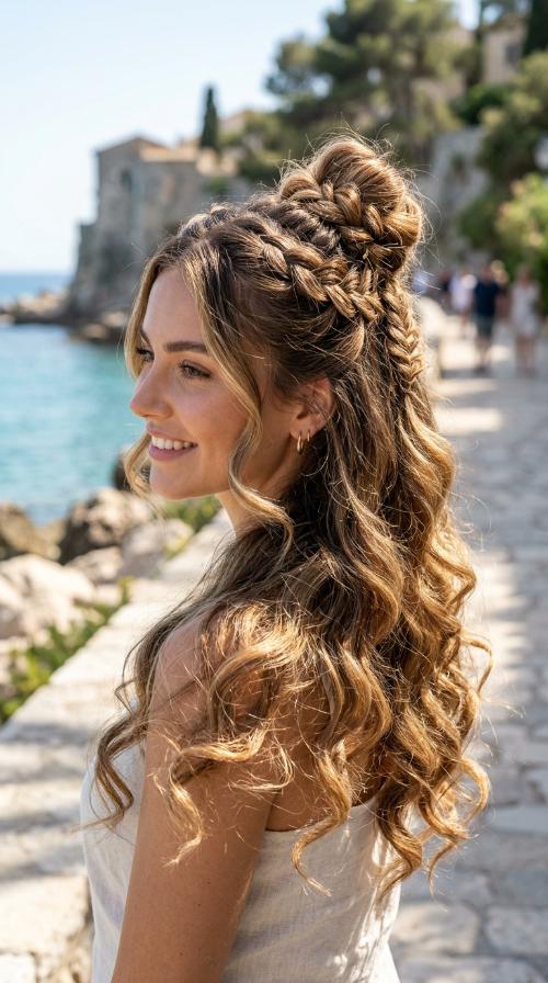 Half-Up Top Knot