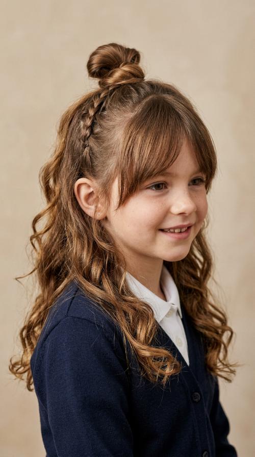 Half-Up Top Knot