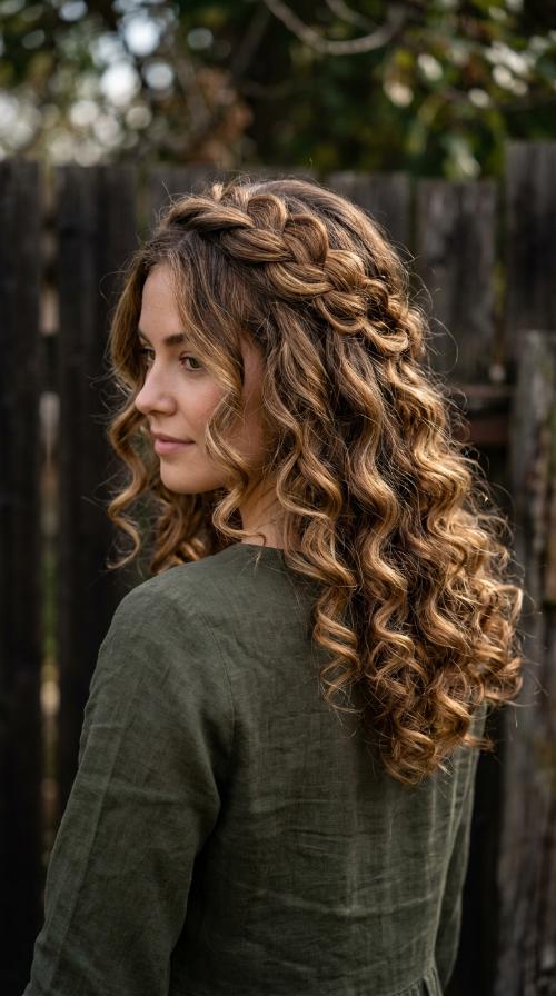 Headband Halo Curls
