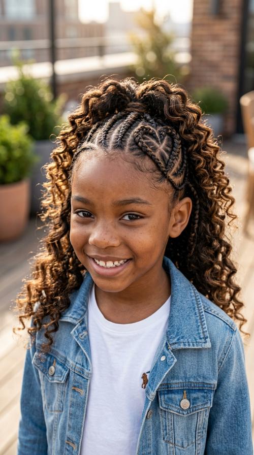 Heart-Shaped Braided Pattern