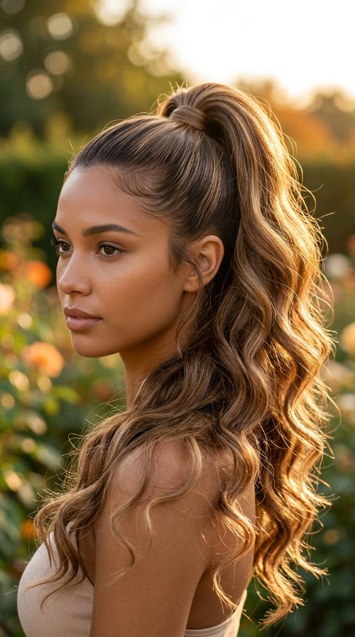High Polished Ponytail