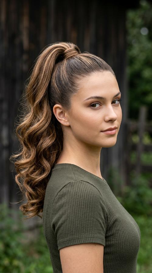 High Polished Ponytail