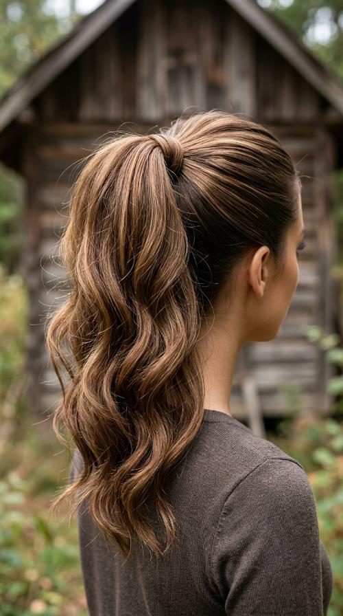 High Polished Ponytail