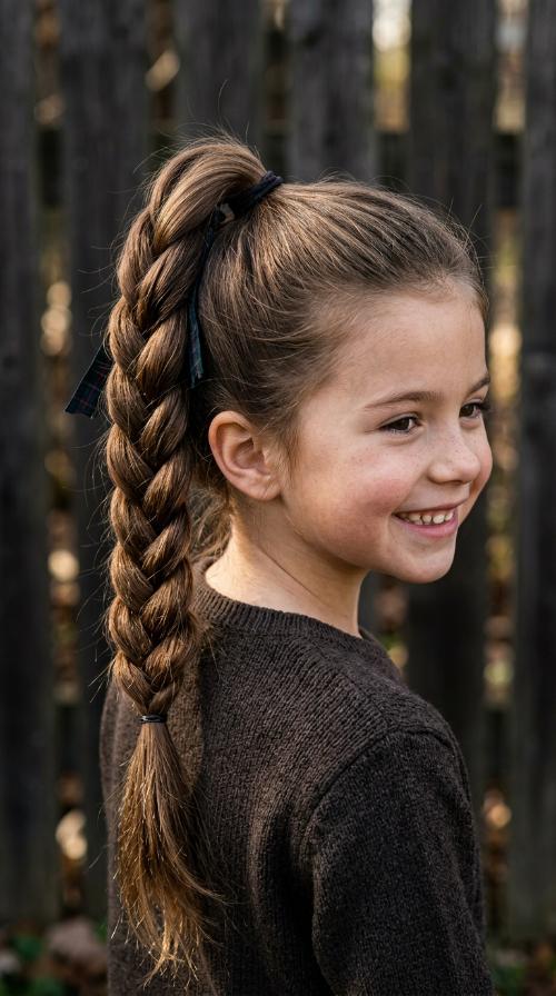 High Ponytail Braid